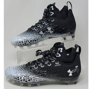 Under Armour Spotlight Clone MC Black 3026343-001 Womens Size 9 Football Cleats
